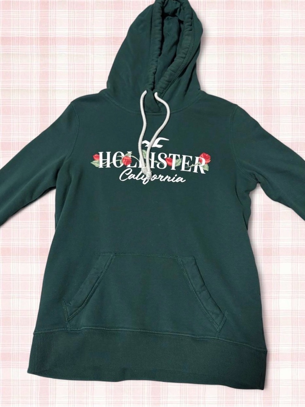 Hollister California Forest Green Hoodie - Women
